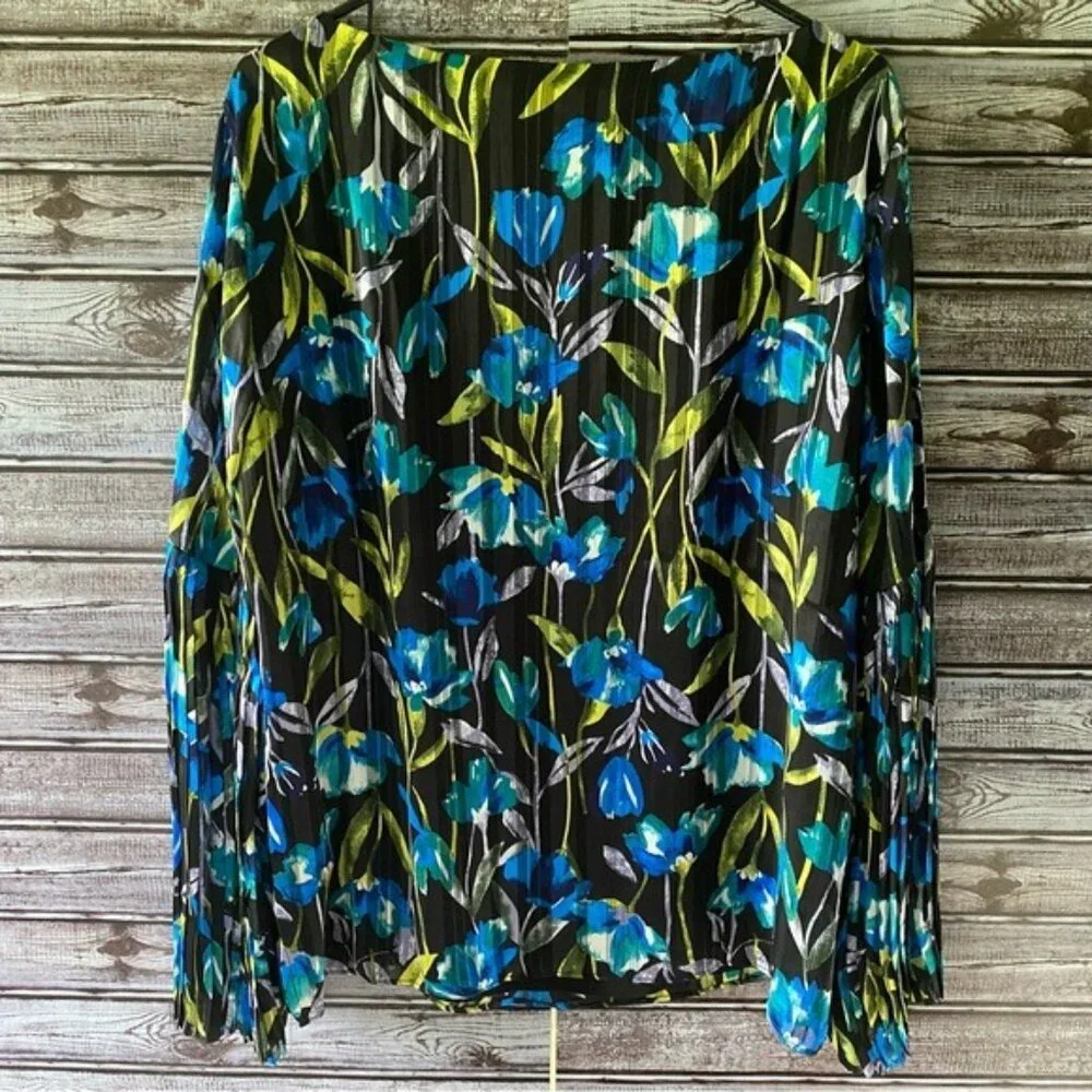 The Limited Collection Women's‎ Floral Long-Sleeved Blouse Size XL